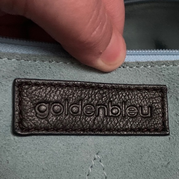 GOLDENBLEU Black Leather Shoulder Bag - Picture 11 of 11